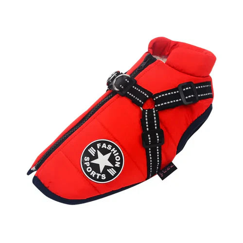 SweetPetStory® Dog Winter Jacket With Harness