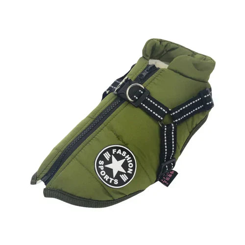 SweetPetStory® Dog Winter Jacket With Harness
