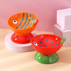 Ceramic Cat Bowl